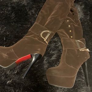 Sexy high heel boots